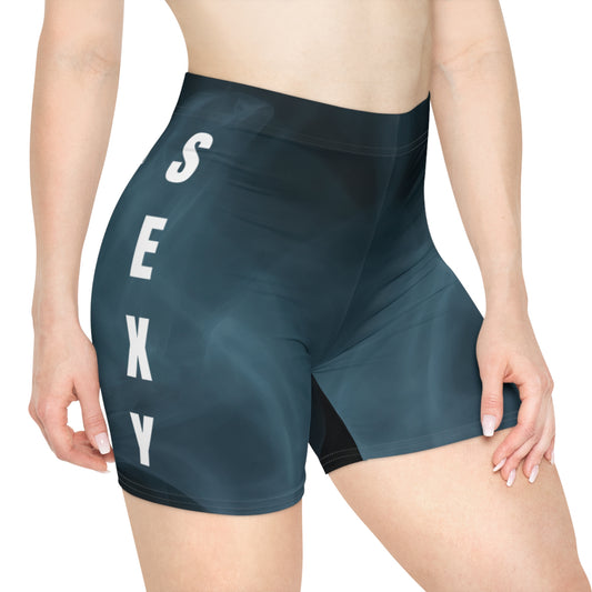 GET IT SEXY Women's Biker Shorts (AOP)